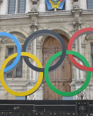 Olympische ringen hotel de Ville