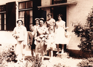 Familiefoto uit circa 1961