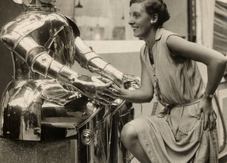 Mens en machine ontmoeten elkaar, het Leven, Spaarnestad Photo 