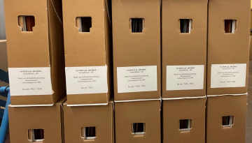 Dozen met dossiers Raad voor de Kinderbescherming
