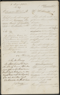 Afschaffing slavernij Caribisch gebied (conceptversie) (1862)
