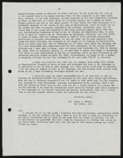 Brief van Henry Walker over de arrestatie van Maduro p2 (27 augustus 1945).