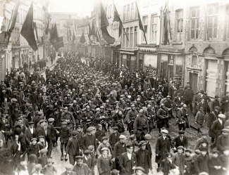 Bevrijding van Brugge 1918, foto Arthur Tervooren