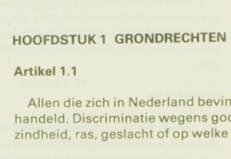 Artikel 1 van de grondwet van 1983.