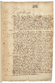 Brief van Isaac de Rasière aan Samuel Blommaert, ca. 1628